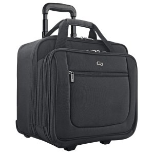 Bryant Rolling Laptop Case - Black