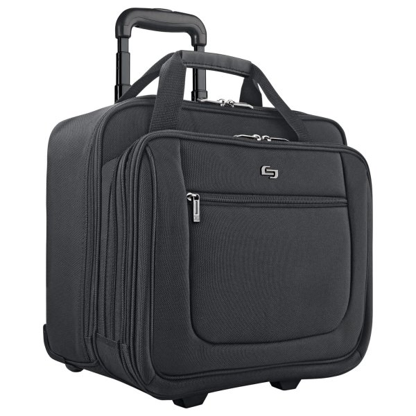 Bryant Rolling Laptop Case - Black