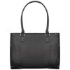 Jay Leather Tote for 15.6" Laptop - Black