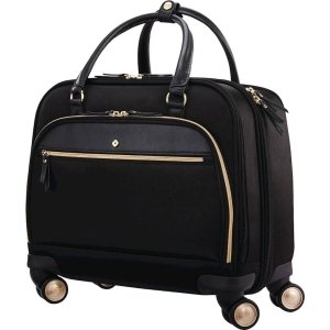 Mobile Solution 17" Spinner Mobile Office Bag - Black
