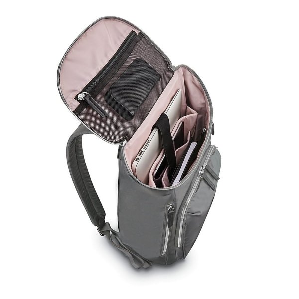 Mobile Solution Deluxe Backpack - Silver Shadow